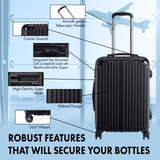 Wine Bottle Suitcase | Holds 12 Standard 750 ML Size Bottles