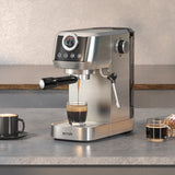51mm Bottomless Portafilter, Wirsh 3 Ears Full Stainless Steel Bottomless Naked Portafilter