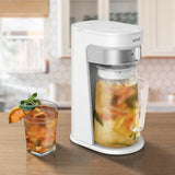 Wirsh Iced Coffee Maker, Iced Tea Maker with 85 Ounce Pitcher,Strength Control and Reusable Filter
