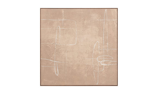 Notion Framed Painting Brown