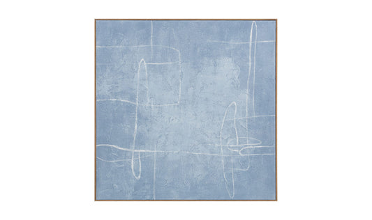 Notion Framed Painting Blue