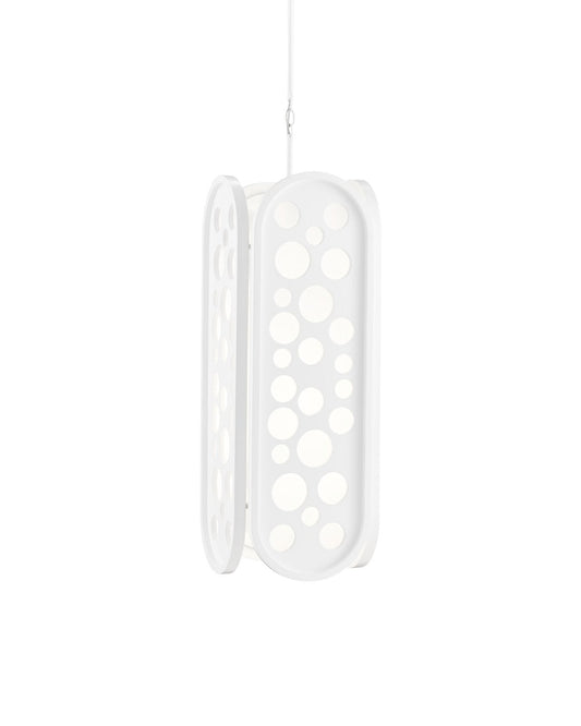 Lapidus Large White Pendant