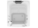 ANZZI Coupe Series 32 in. x 38 in. Swinging Door Walk-In Soaking Tub in White