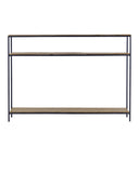 Lathi Brass Console Table