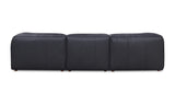 Form Lounge Modular Sectional Vantage Black Leather