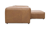Form Nook Modular Sectional Sonoran Tan Leather