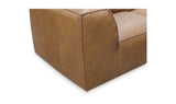 Form Classic L-Shaped Modular Sectional Sonoran Tan Leather