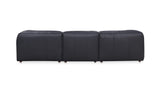 Form Dream Modular Sectional Vantage Black Leather