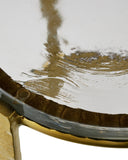 Acea Gold Accent Table