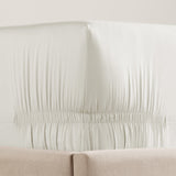 Purefect Fit Adjustable Sateen Fitted Sheet Ivory