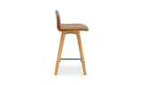 Napoli Leather Counter Stool