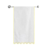 Zig & Zag U Shape Embroidered Bath Towels (Set of 2)