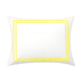 400TC Cotton Classic Embroidery Sateen Solid Pillow Sham