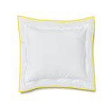 400TC Embroidery Cotton Sateen Solid Euro Sham