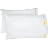 400TC Single Embroidery Cotton Sateen Pillowcases (Set Of 2)