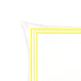 400TC Cotton Classic Embroidery Sateen Solid Pillow Sham