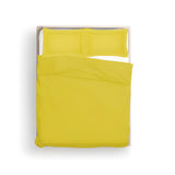 400TC Cotton Sateen Solid Duvet Cover Set
