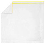 400TC Embroidery & Border Cotton Sateen Solid Sheet set