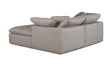 Clay Nook Modular Sectional Light Grey