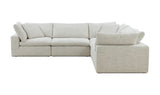 Clay Classic L-Shaped Modular Sectional Coastside Sand