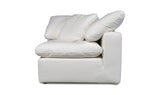 Terra Condo Corner Chair Cream White