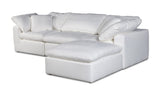 Terra Condo Lounge Modular Sectional Cream White