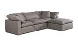 Terra Condo Lounge Modular Sectional Light Grey