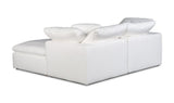 Terra Condo Nook Modular Sectional Cream White