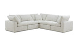 Terra Condo Classic L-Shaped Modular Sectional Coastside Sand