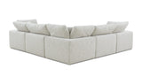 Terra Condo Classic L-Shaped Modular Sectional Coastside Sand