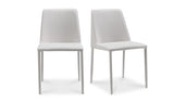 Nora Dining Chair White-Set Of Two