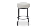 Kelsey Swivel Counter Stool Beige