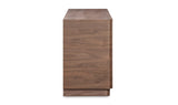 Round Off Sideboard Walnut Brown