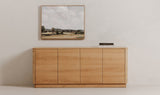 Round Off Sideboard Natural Oak