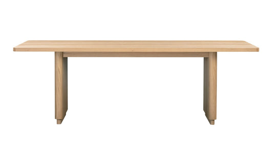 Round Off Small Dining Table Natural Oak