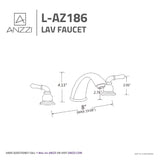 Princess 8 in. Widespread 2-Handle Bathroom Faucet in Brushed Nickel