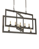 Middleton Rectangular Bronze Chandelier