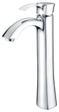 ANZZI Harmony Elegant Vessel Sink Faucet (8.77" H), Single Hole, WaterSense Certified, Rhino Alloy Solid Brass, Various Finishes