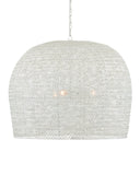 Piero Large White Chandelier