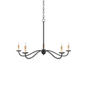 Saxon Small Black Chandelier