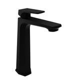ANZZI Contemporary Vessel Sink Faucet, Single Hole High Arc Spout (9.41" H), 1.2 GPM Water-Saving, Durable Brass Construction, Rhino-Alloy Certified, Various Finishes