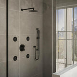 ZLINE Emerald Bay Thermostatic Shower System with Body Jets EMBY-SHS-T3-MB