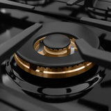 ZLINE 36" Autograph Rangetop Stainless, Bronze Accents, RTZ-36-CB