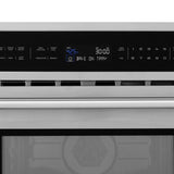 ZLINE Kitchen Package Refrigerator, Rangetop, Wall Oven, Microwave 4KPR-RT30-MWAWS