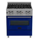 ZLINE 30" Bundle Range RAS-BG-30 & Range Hood 8654BG-30, 2KP-RASBGRH30