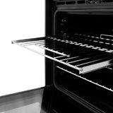 ZLINE Kitchen Package Refrigerator, Rangetop, Rangehood, Wall Oven, 4KPR-RTRH48-AWS