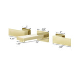 ZLINE Bliss Wall Mount Bath Faucet, BLS-BFW-PG