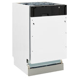 ZLINE 18" Dishwasher in Custom Panel Ready, StainlessTub, DWV-18