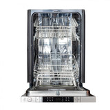 ZLINE 18" Dishwasher in Unfinished Wood with Stainless Steel Tub, DW-UF-H-18