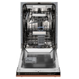 ZLINE 18" Dishwasher with Copper panel, Stainless Tub, DWV-C-18